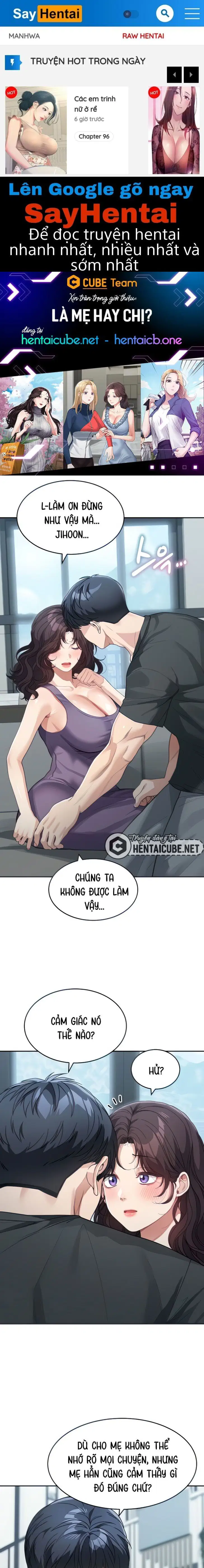 Là mẹ hay chị? - Trang 1