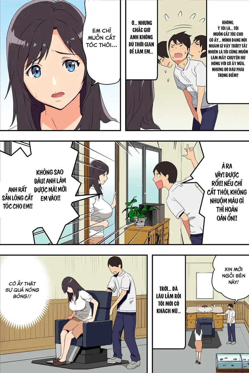 Nơi tiệm cắt tóc sung sướng - Trang 9