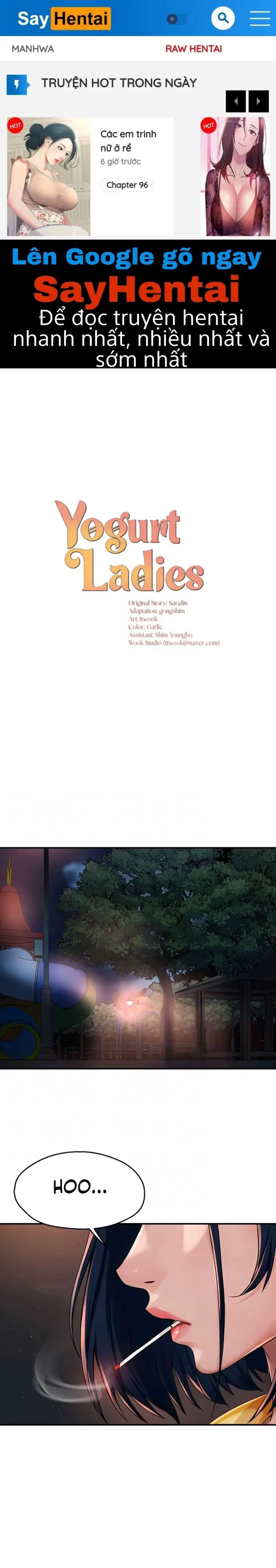 Quý cô yogurt! - Trang 1