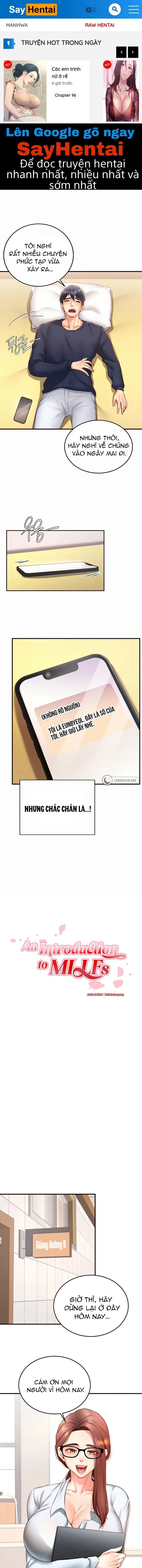 Chào Mừng Đến Với Văn Hóa MILF - Trang 1