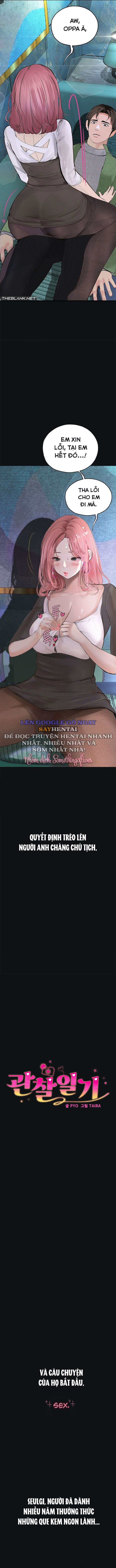 Nhật Ký Quan Sát - Trang 2