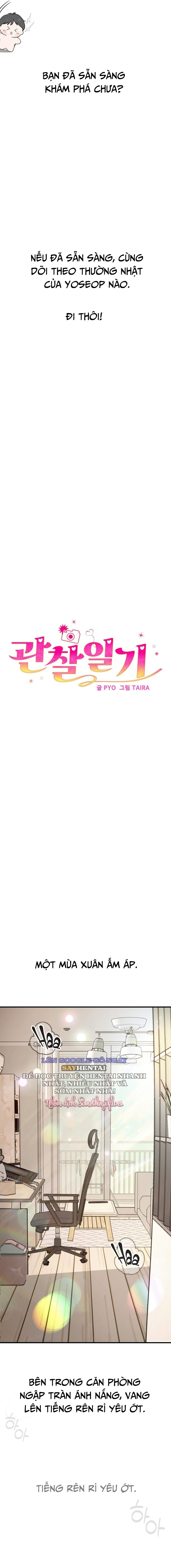 Nhật Ký Quan Sát - Trang 2