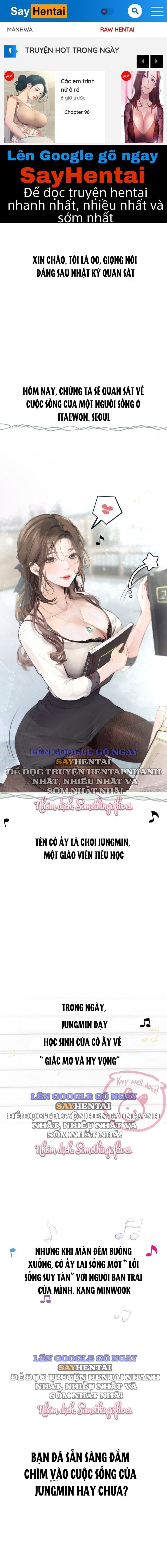Nhật Ký Quan Sát - Trang 1