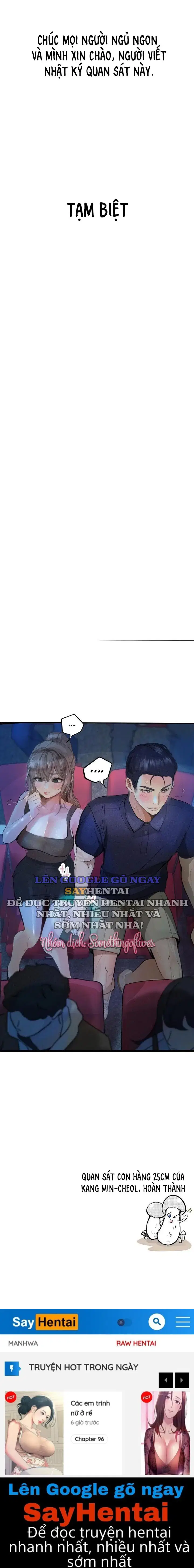 Nhật Ký Quan Sát - Trang 14