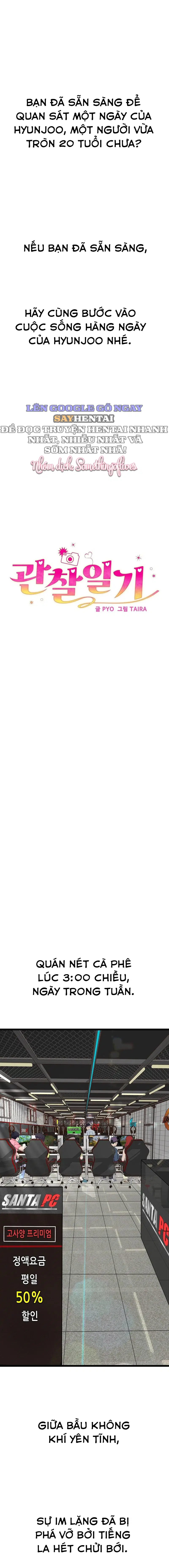 Nhật Ký Quan Sát - Trang 2