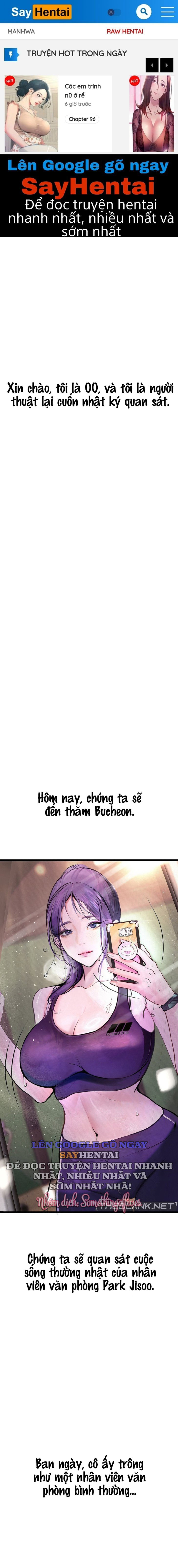 Nhật Ký Quan Sát - Trang 1