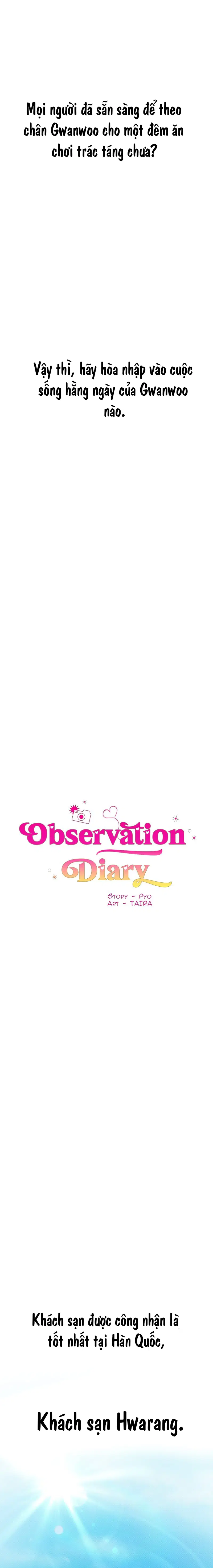 Nhật Ký Quan Sát - Trang 2