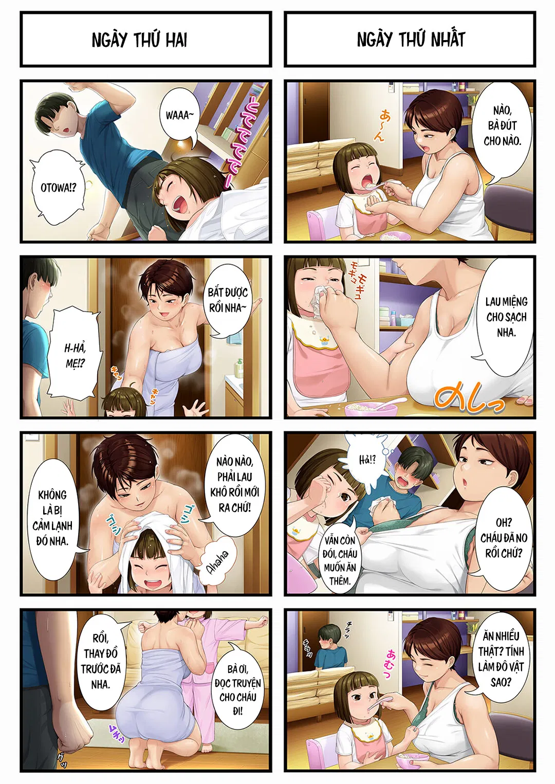 Tám ngày với mẹ vợ - Trang 3