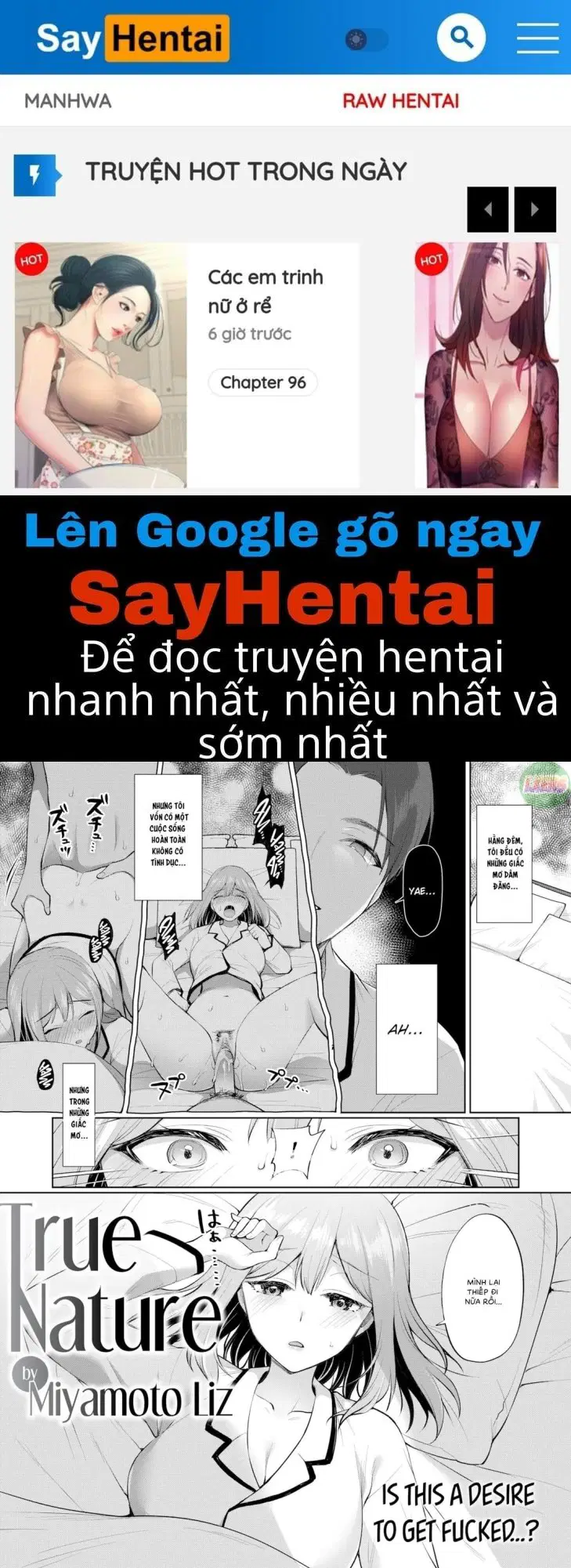 Bản chất thật sự - Trang 1