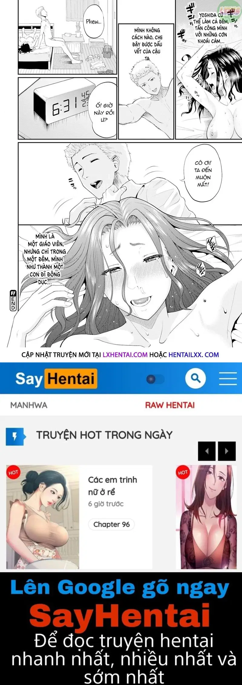 Nắm thóp bí mật của cô giáo - Trang 21