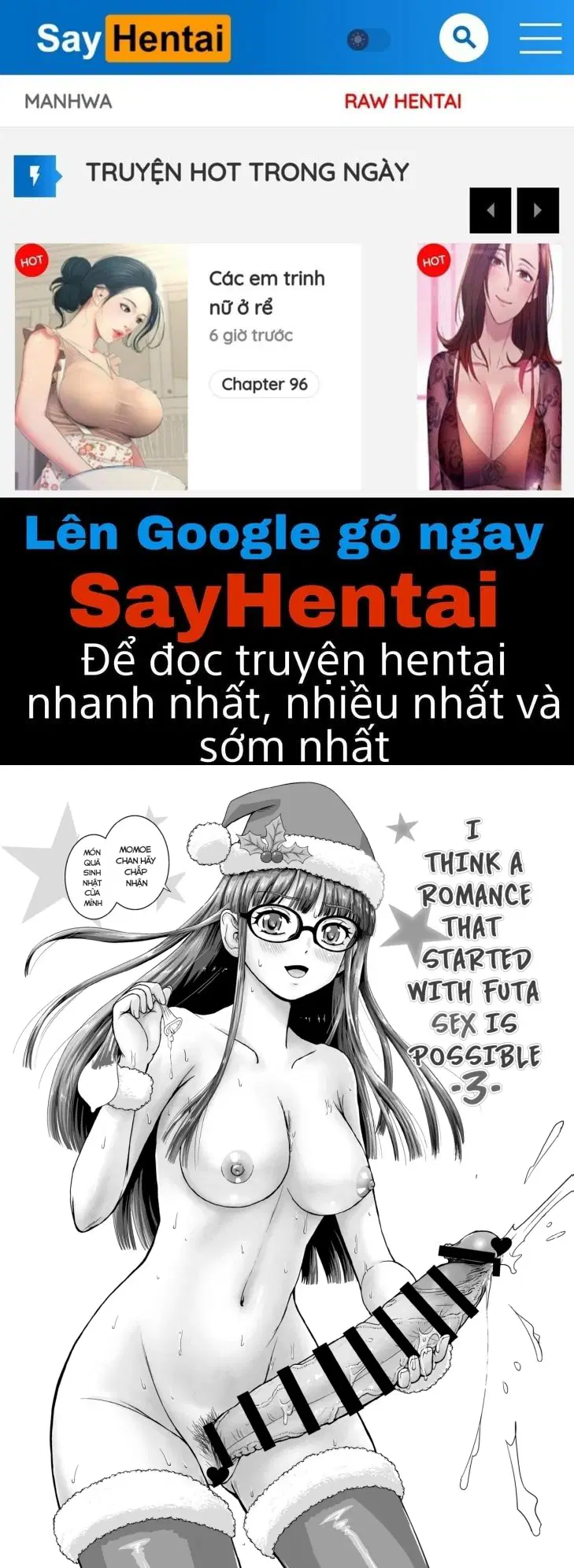 Mình rất lãng mạn nếu làm tình với một Futa 3 - Trang 1