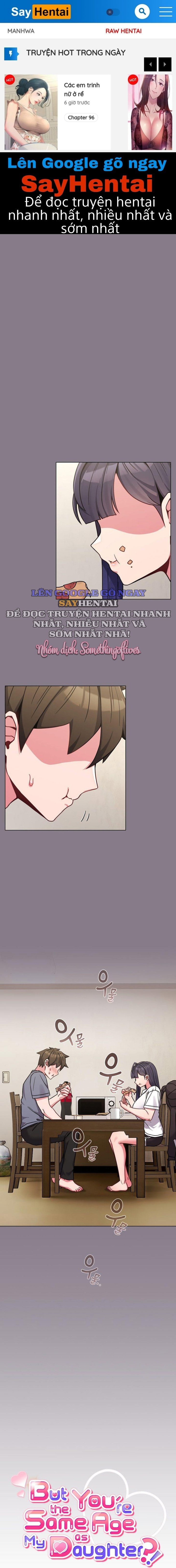 Nhưng Em Lại Bằng Tuổi Với Con Gái Chị!!!! - Trang 1