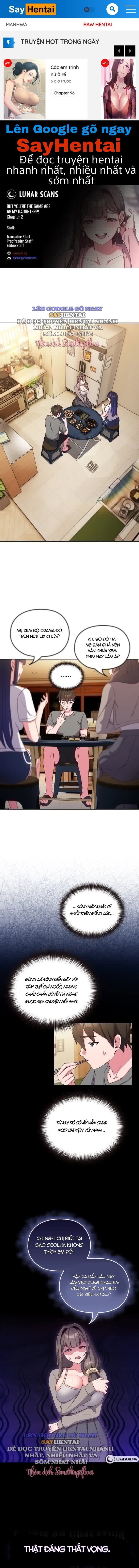 Nhưng Em Lại Bằng Tuổi Với Con Gái Chị!!!! - Trang 1