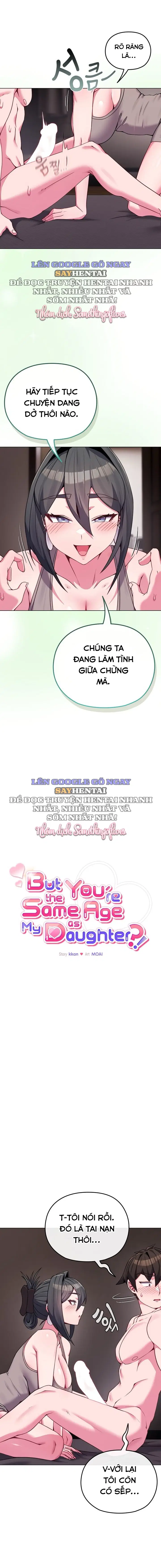 Nhưng Em Lại Bằng Tuổi Với Con Gái Chị!!!! - Trang 2