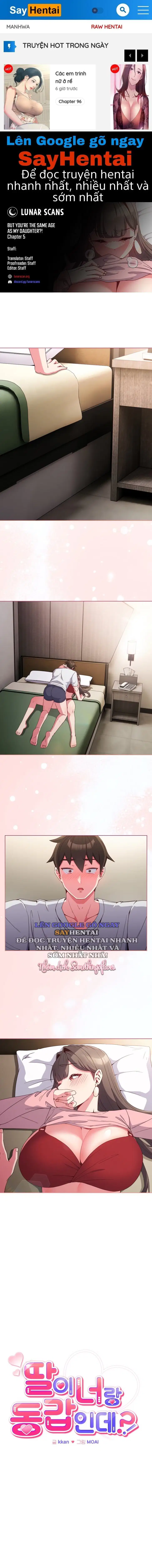 Nhưng Em Lại Bằng Tuổi Với Con Gái Chị!!!! - Trang 1