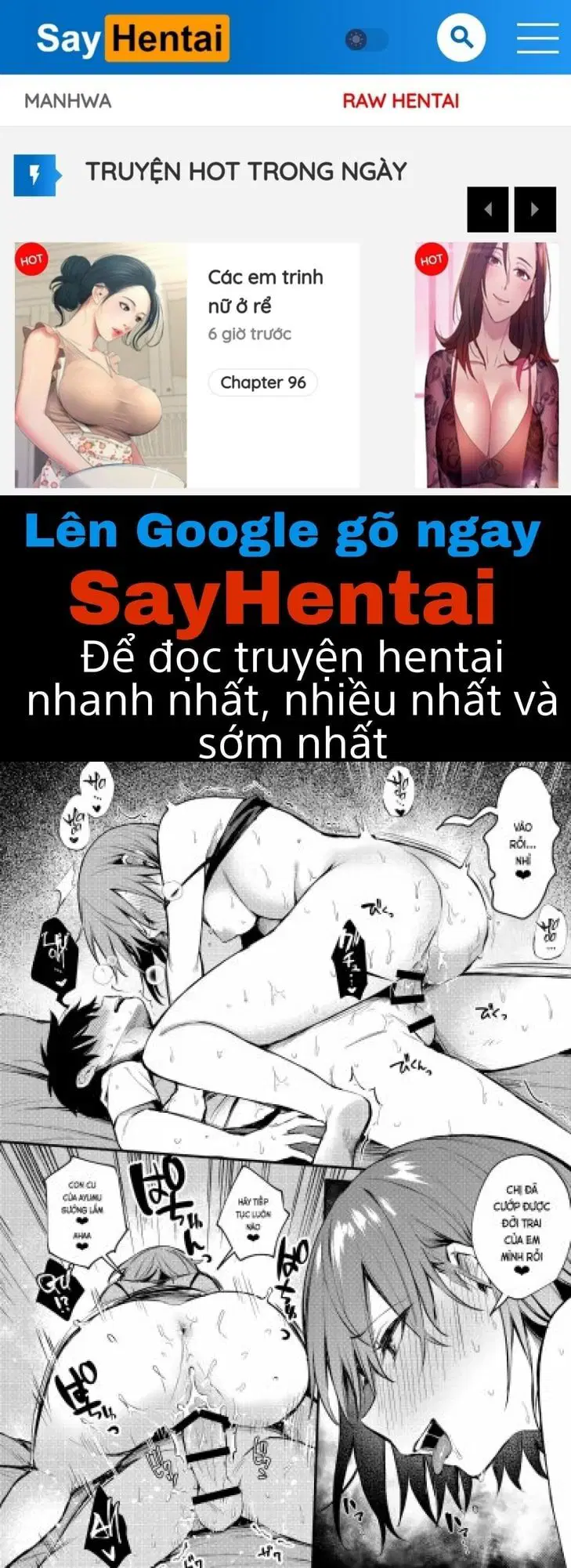 Tại chị làm mấy chuyện bậy bạ hoài.. - Trang 1