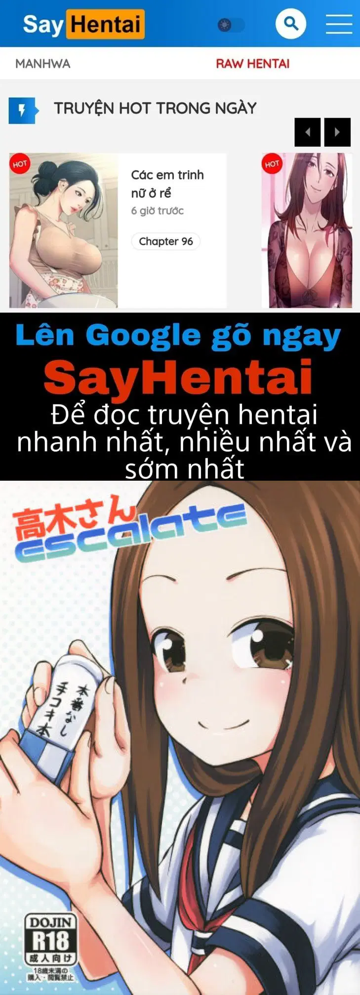 Takagi-san escalate - Trang 1