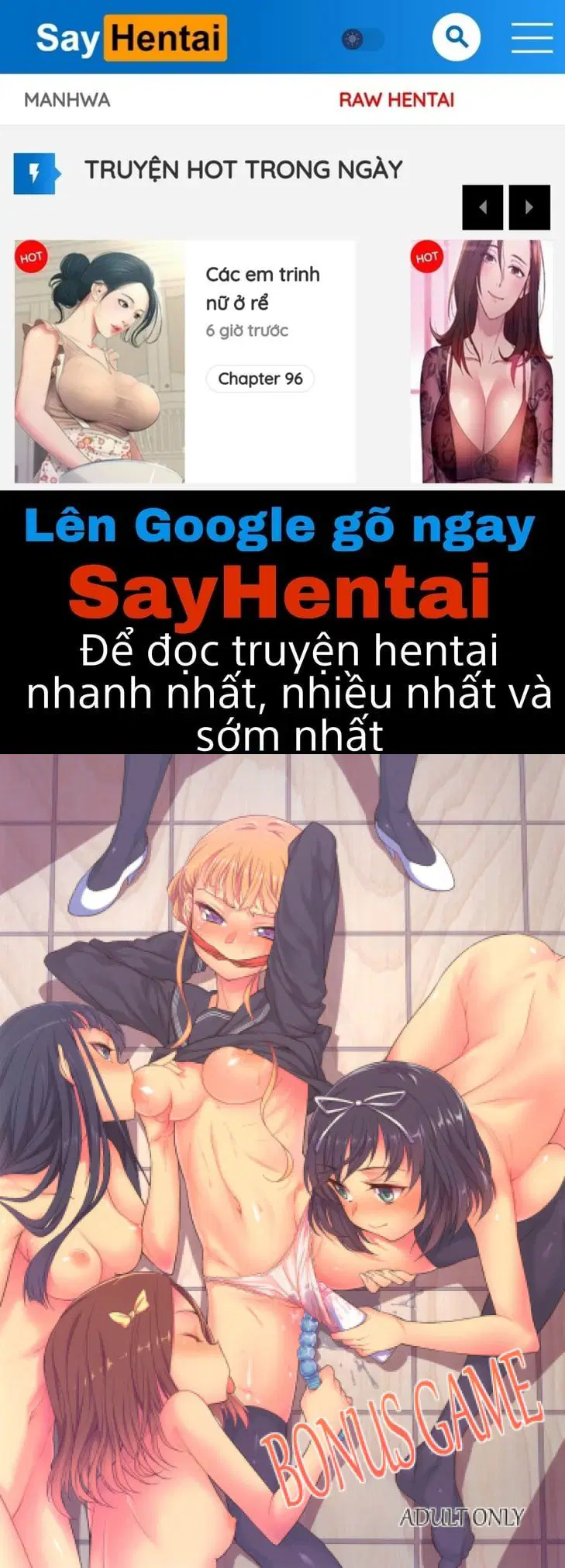 BONUS GAME| Hiệp - Trang 1