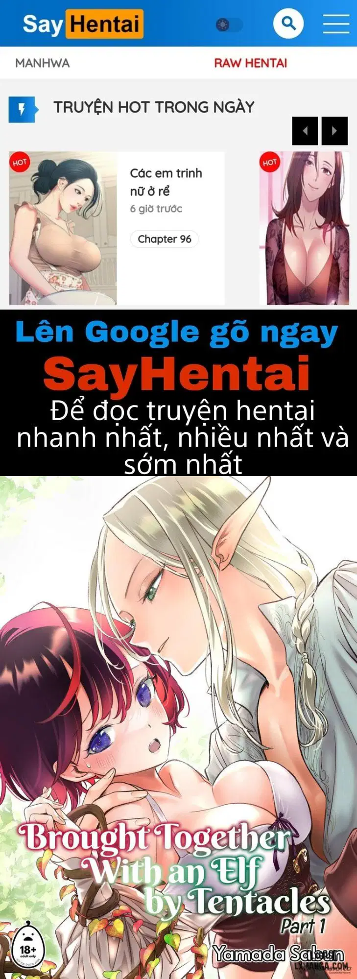 Brought Together With an Elf by Tentacles: Part One - Trang 1