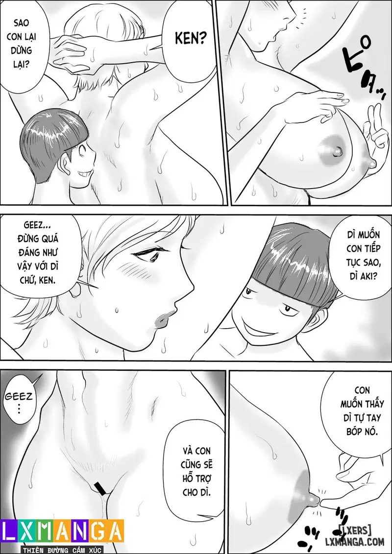 Boku to Oba-san no Amaama Natsuyasumi 2 - Trang 9