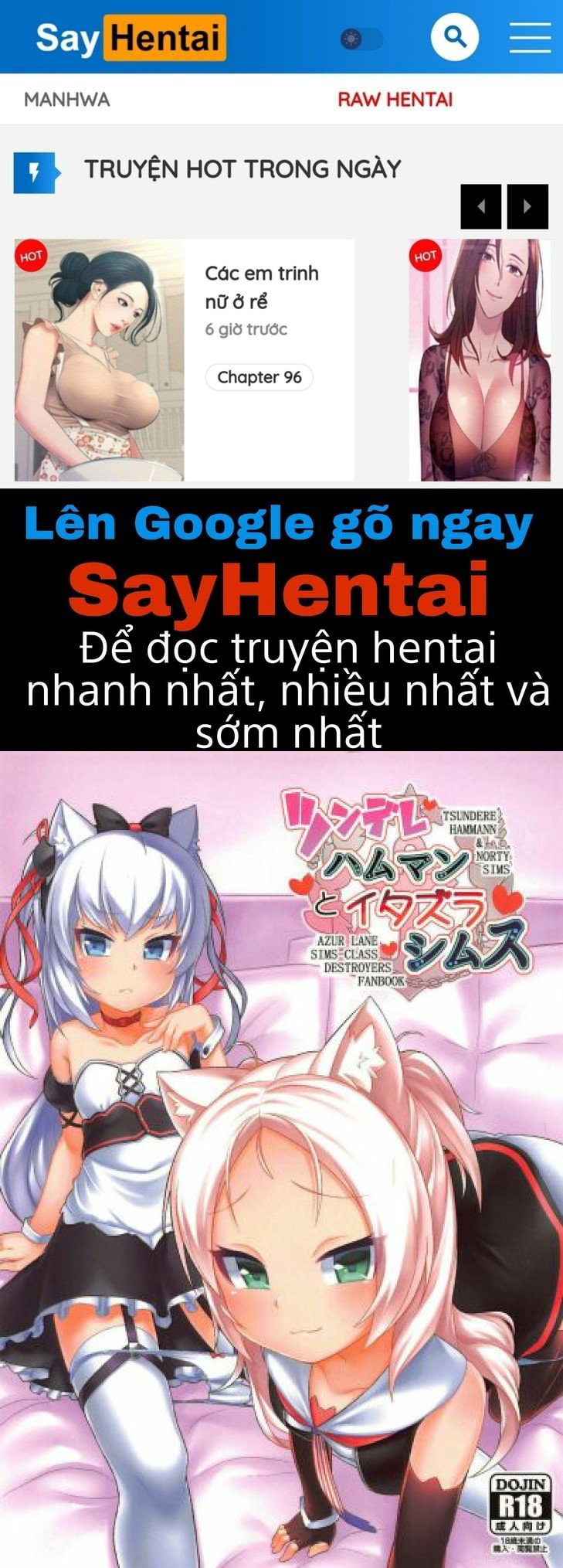 Tsundere Hammann to Itazura Sims - Trang 1