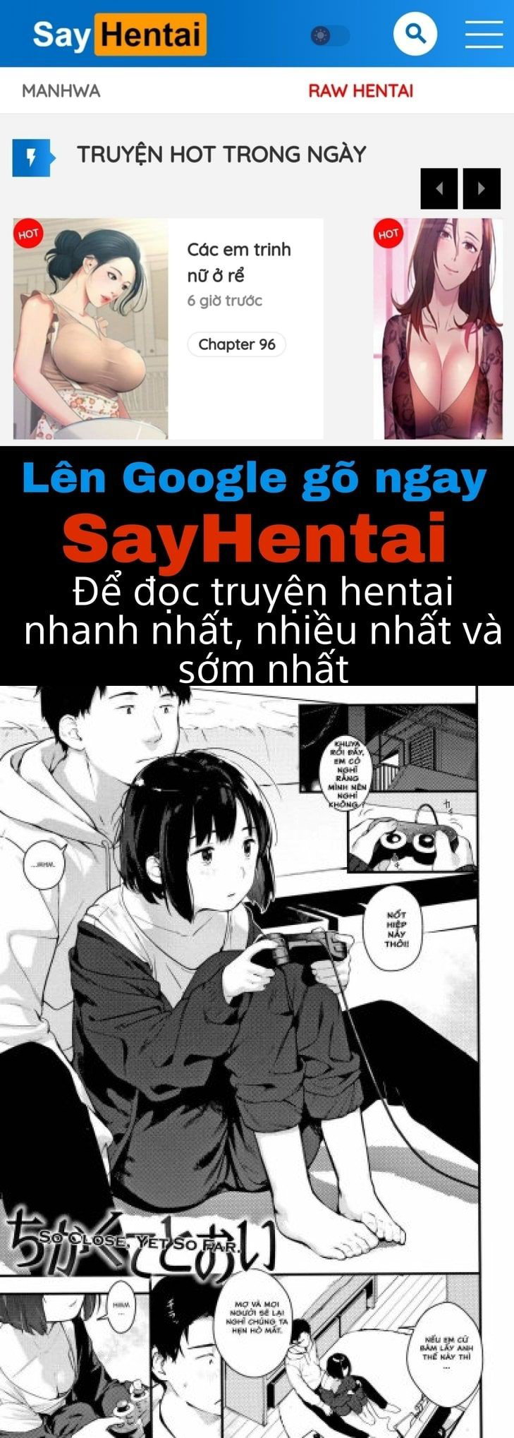 Chikakute Tooi | So Close, Yet So Far - Trang 1