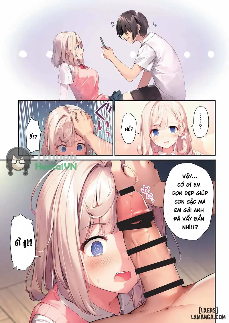 Bí Thuật Thôi Miên Để Chịch Em Gái 3- Truyện Màu - Trang 10