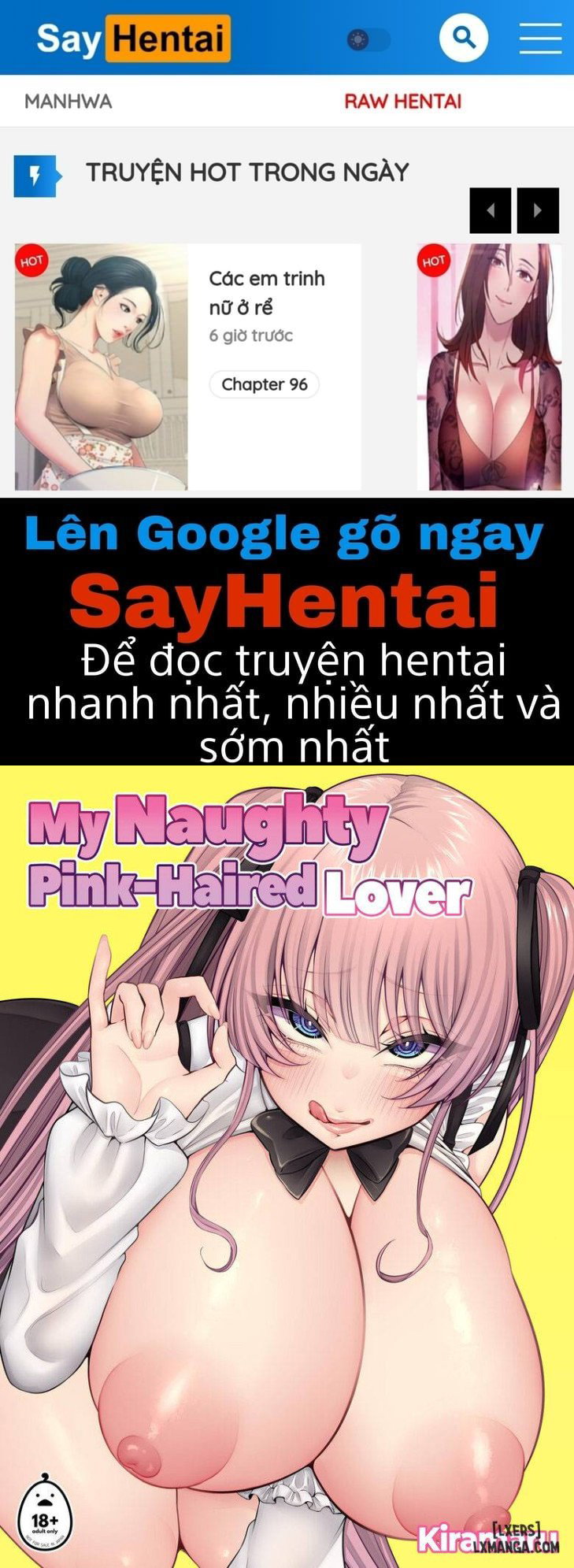 Cô người tình tóc hồng hư hỏng của tôi - Trang 1