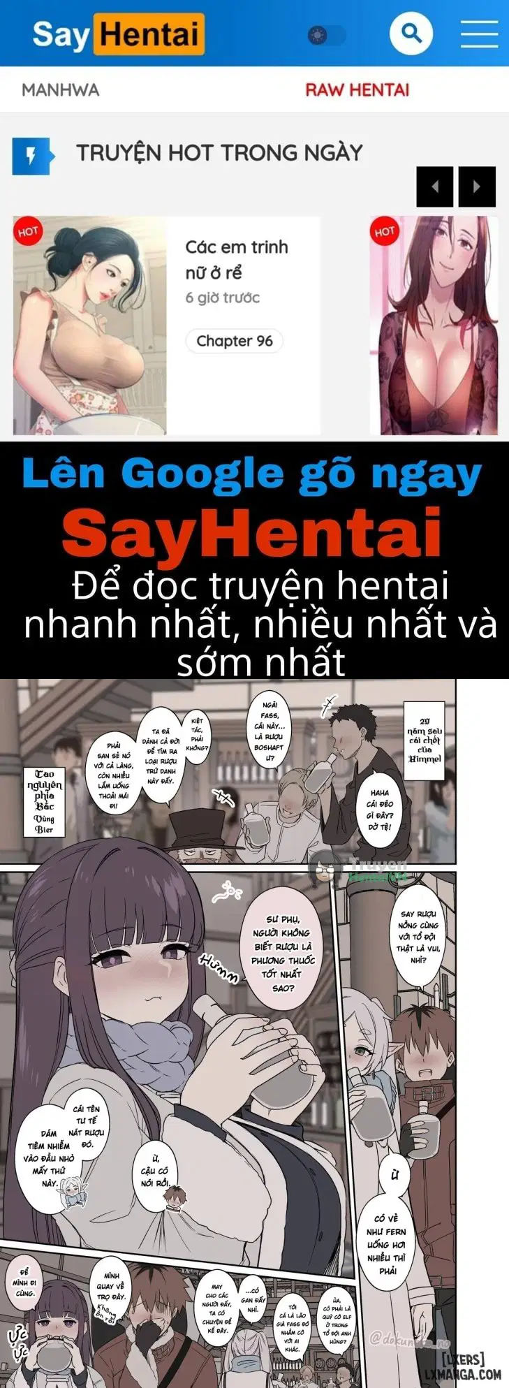 Một Đêm Xui Xẻo Của Frieren [Phần 1]- Truyện Màu - Trang 1