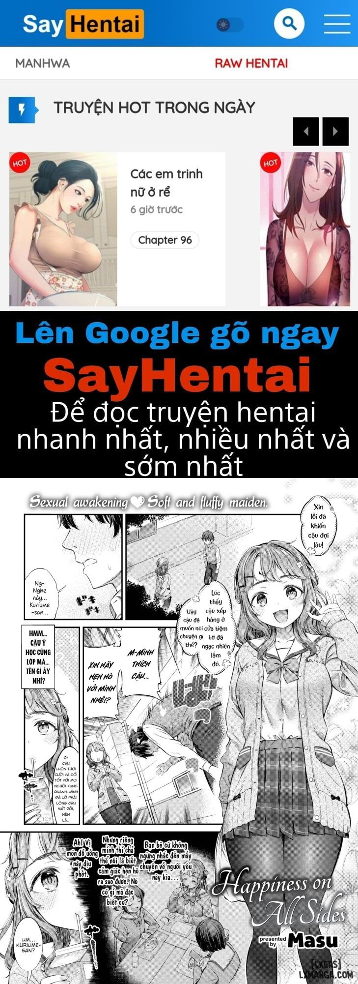 Hạnh phúc ở mọi phía - Trang 1