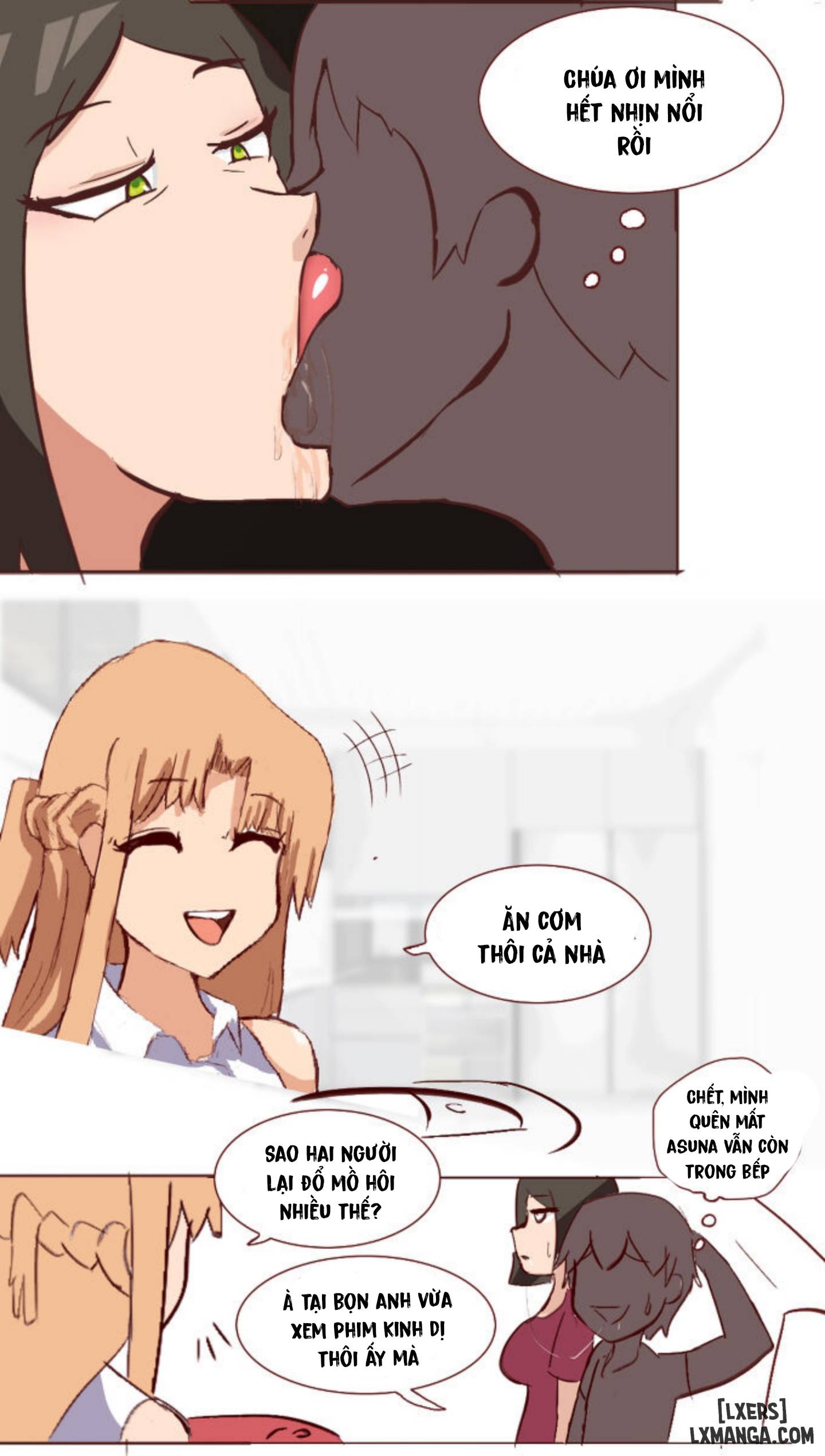 Kirito Và Mẹ Của Asuna- Truyện Màu - Trang 13