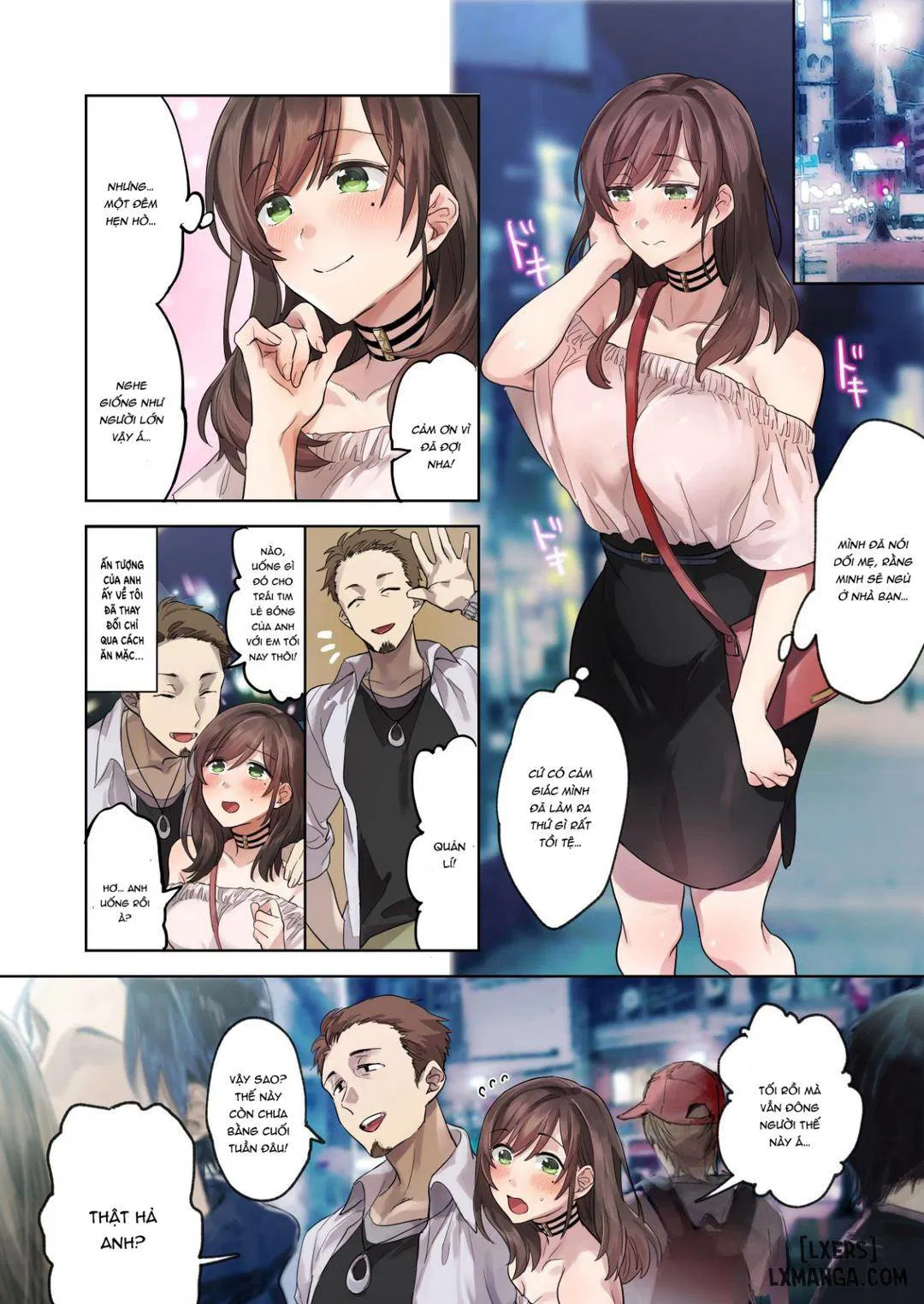 Một sinh viên mới vào thành phố bị người quản lý cửa hàng mà cô tin tưởng cắt mất trinh tiết-Truyện Màu - Trang 13