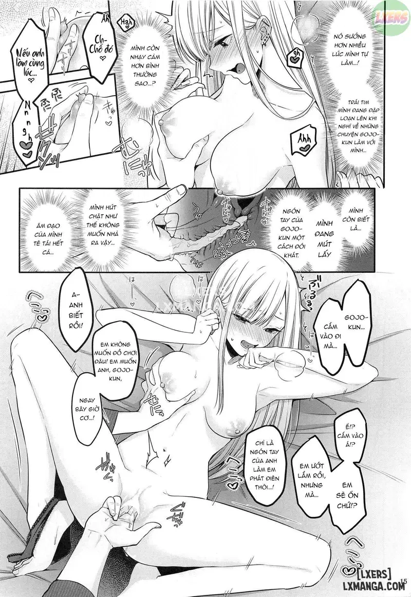 Gojou-kun no Koto ga Daishuki Sugite Yona Yona Hakadotte Ita Koto ga Bareta Ken - Trang 17
