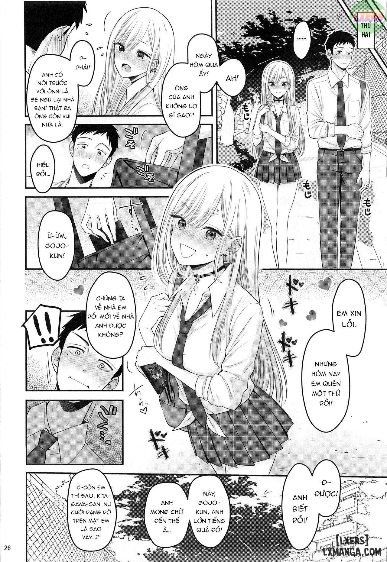 Gojou-kun no Koto ga Daishuki Sugite Yona Yona Hakadotte Ita Koto ga Bareta Ken - Trang 28