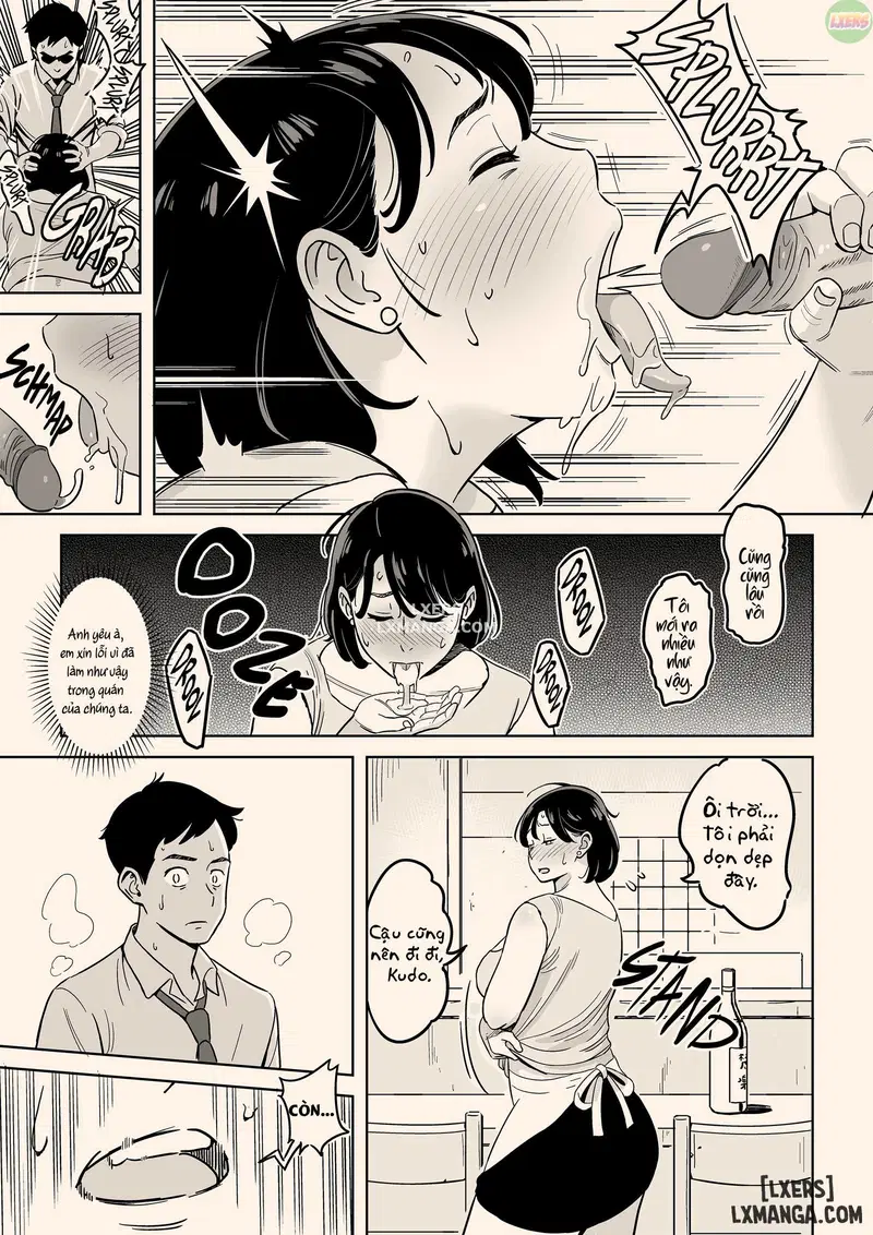 Người vợ ngon lành và khêu gợi của chủ quán ăn - Trang 18