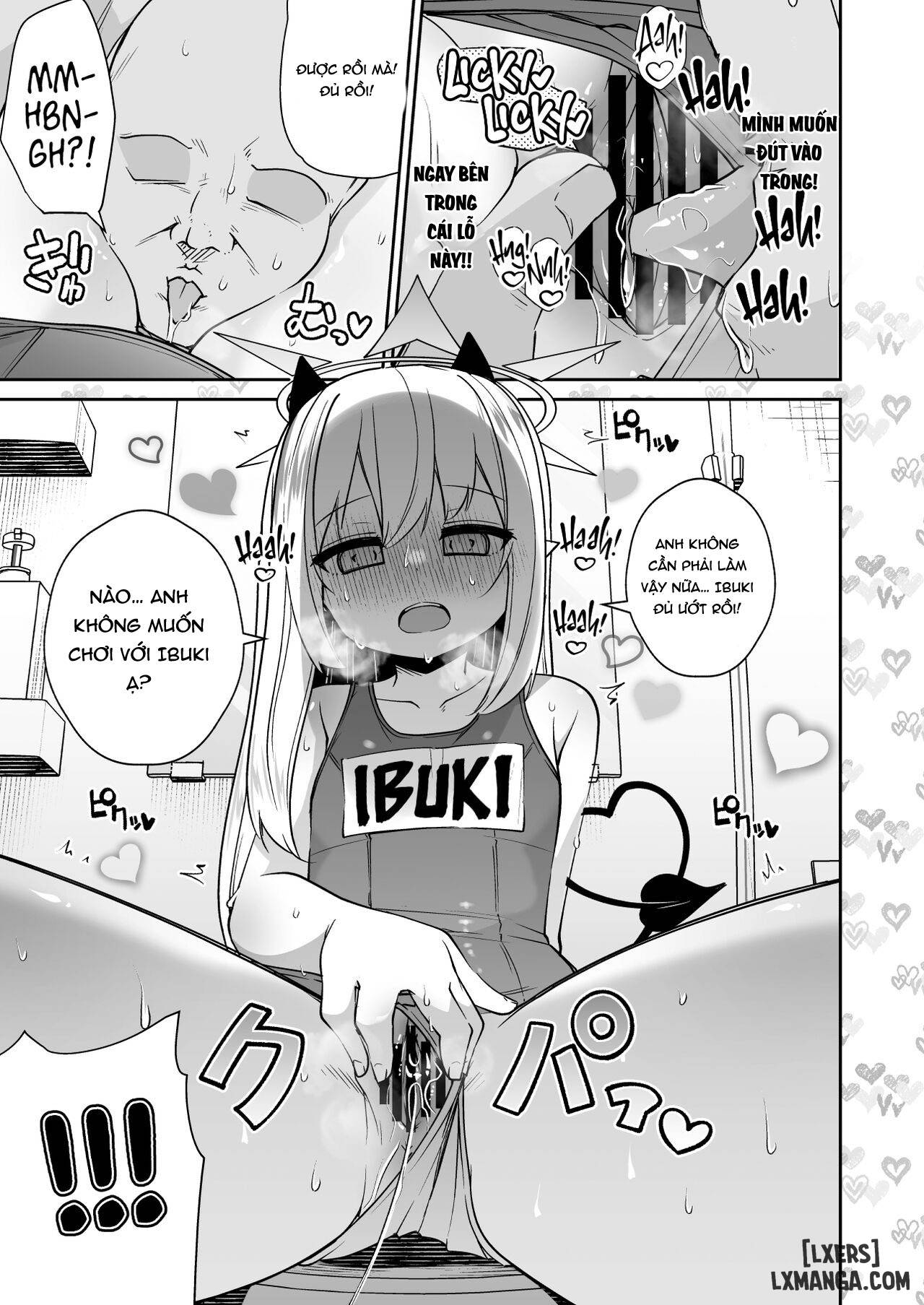 Sensei! Bạn có muốn chơi giả vờ nuôi chó với Ibuki không? - Trang 11