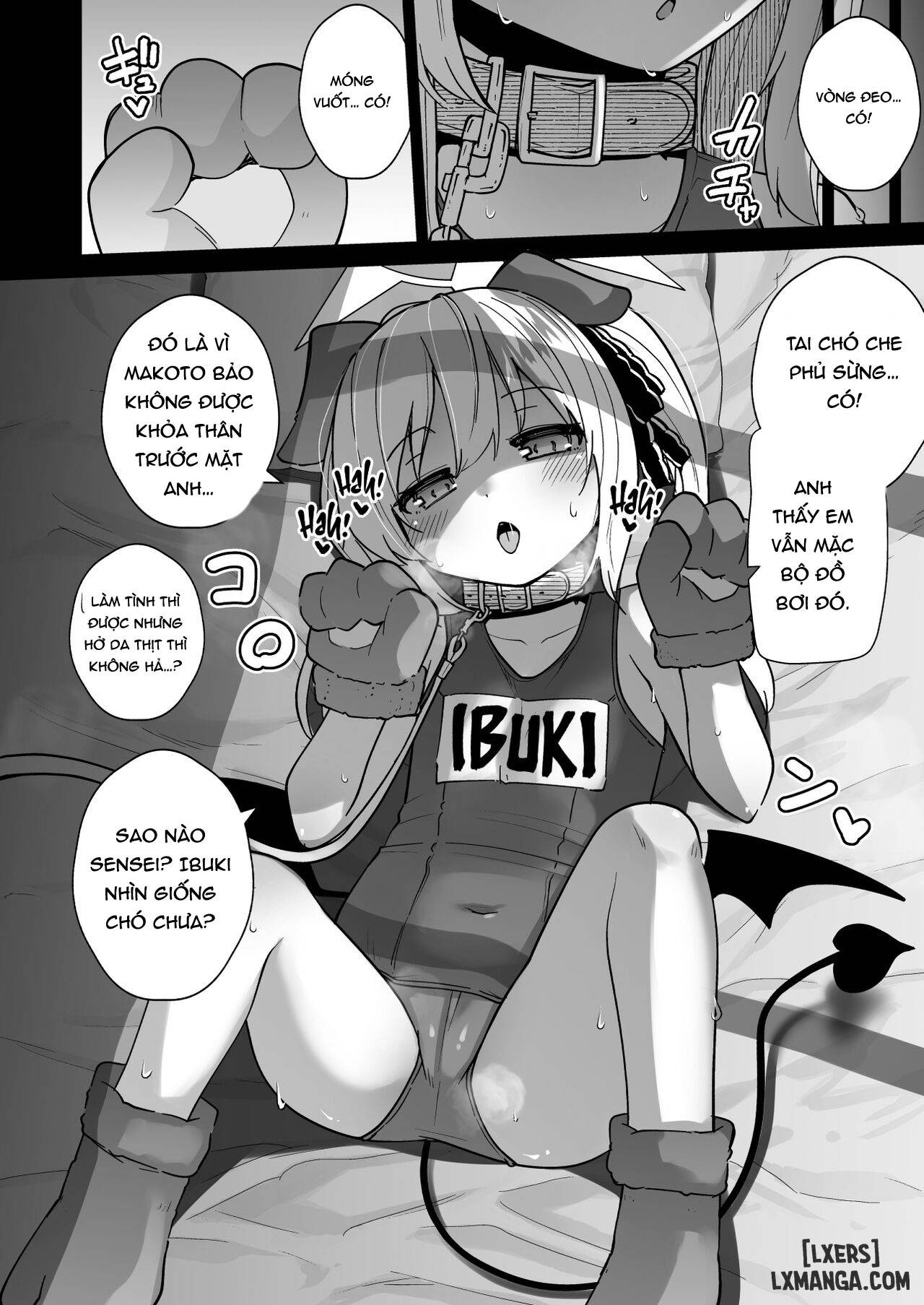 Sensei! Bạn có muốn chơi giả vờ nuôi chó với Ibuki không? - Trang 18