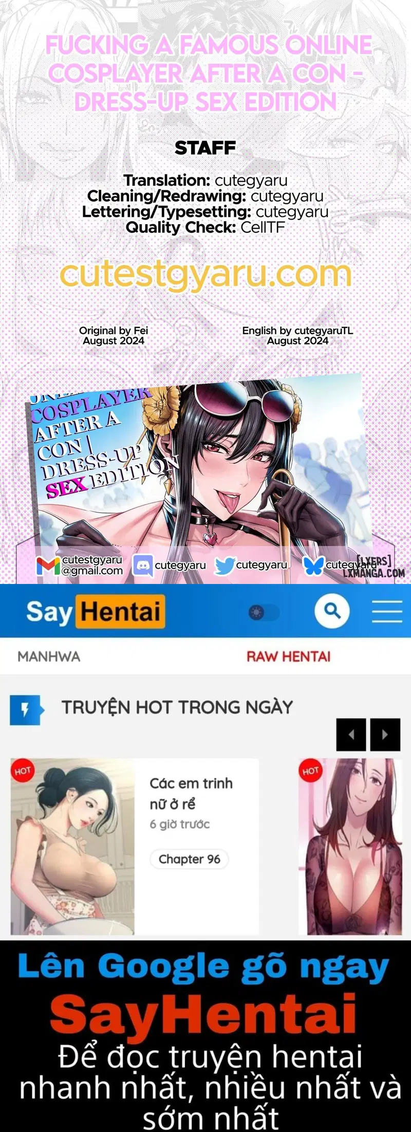 Làm Tình Với Một Cosplayer Nổi Tiếng - Trang 27