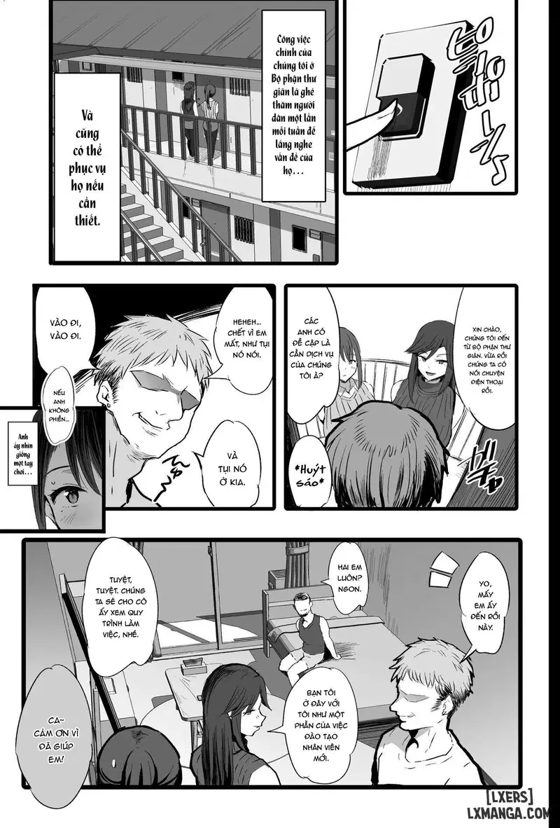 Nơi tôi được chỉ định là hệ thống tiện nghi của Nhật Bản. - Trang 7