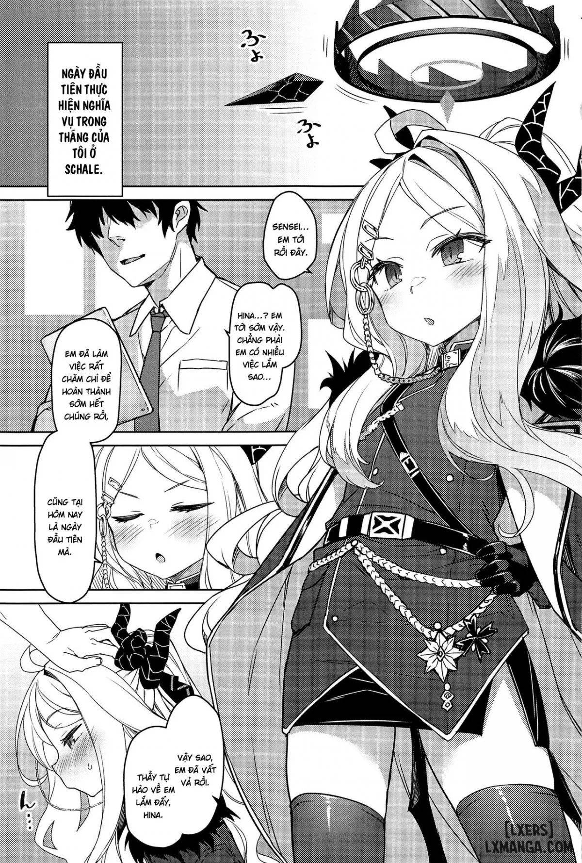 Series Oneshot Các Doujinshi Của Blue Archive P.1 - Trang 2