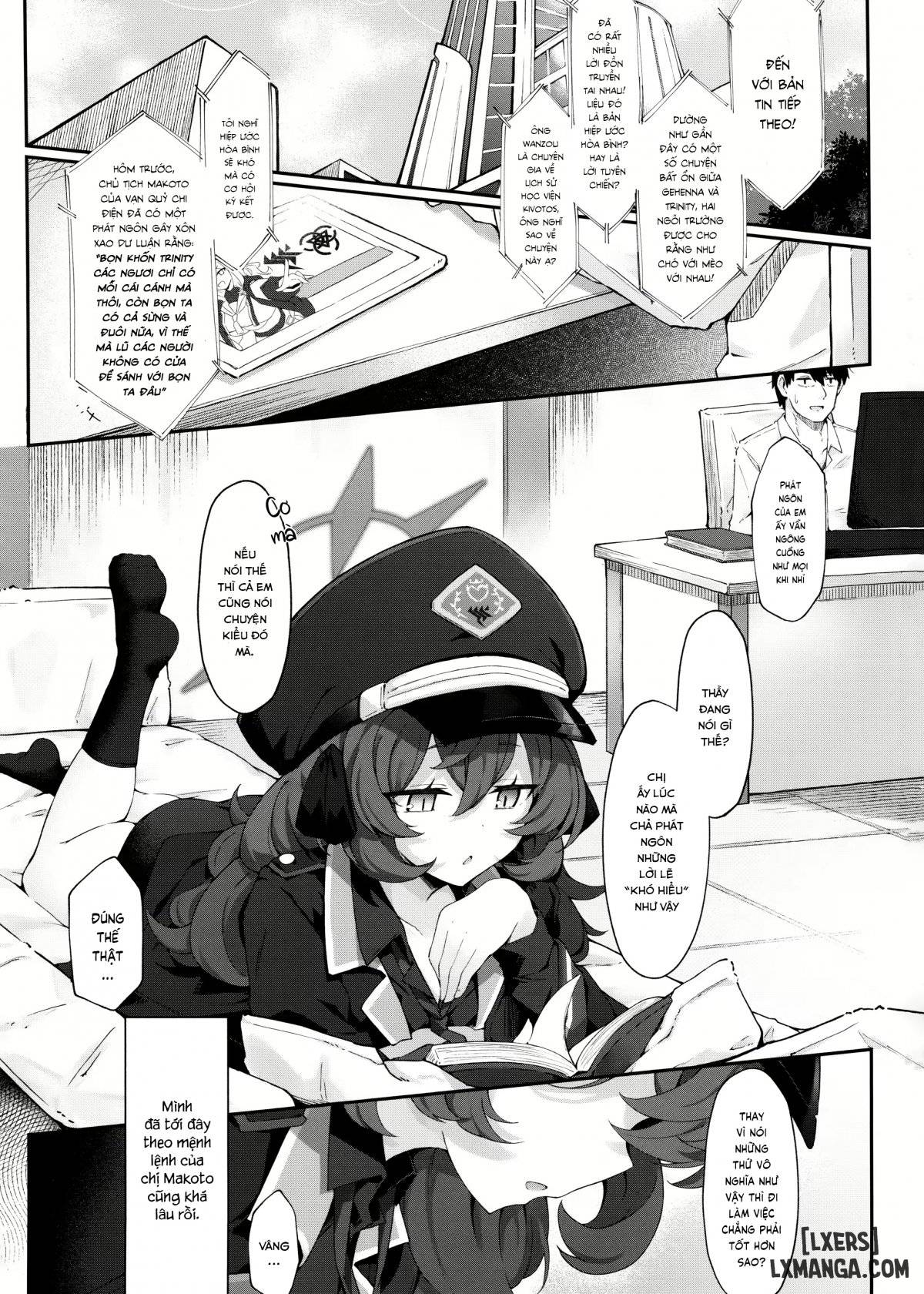 Series Oneshot Các Doujinshi Của Blue Archive P.3 - Trang 3