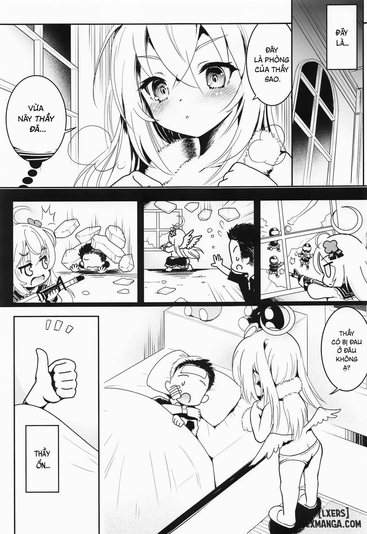 Series Oneshot Các Doujinshi Của Blue Archive P.3 - Trang 2