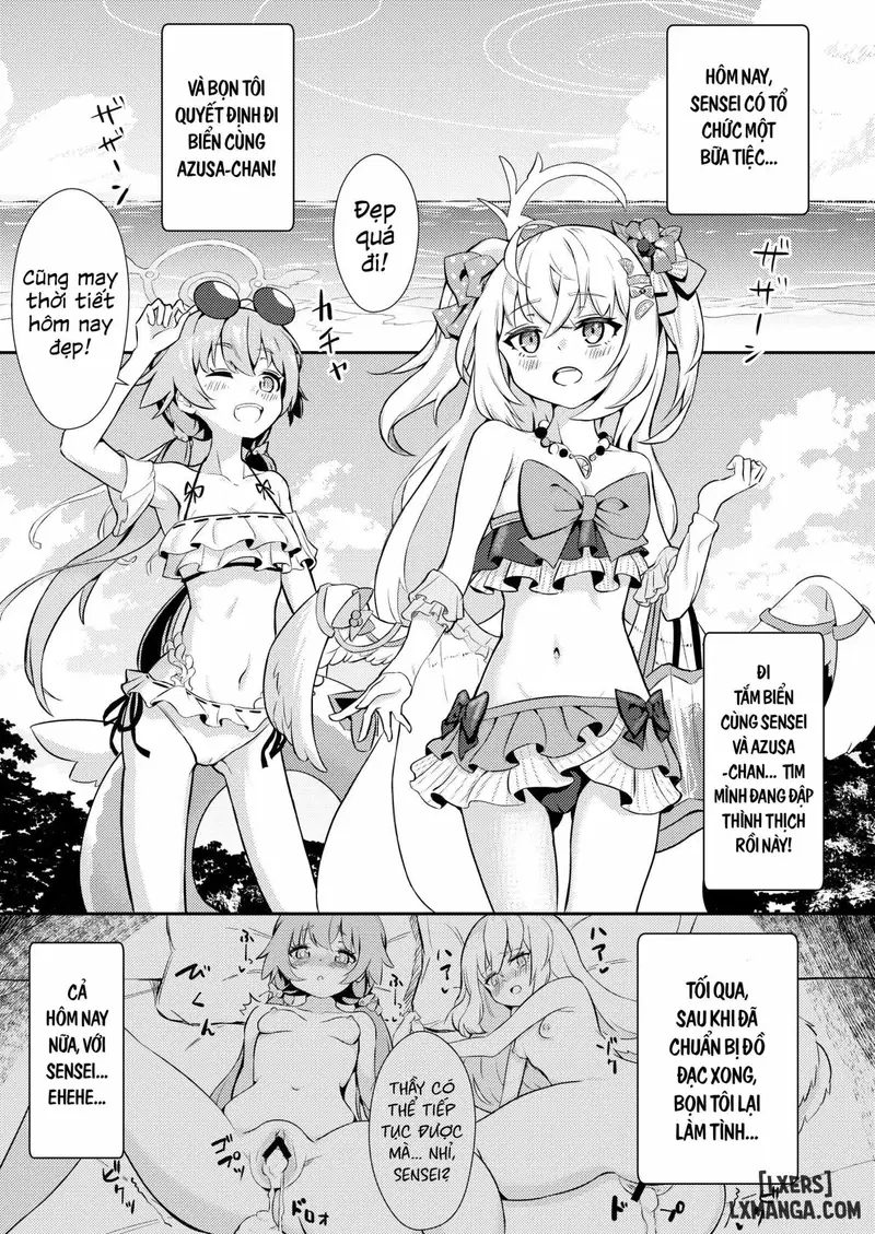 Series Oneshot Các Doujinshi Của Blue Archive P.3 - Trang 2