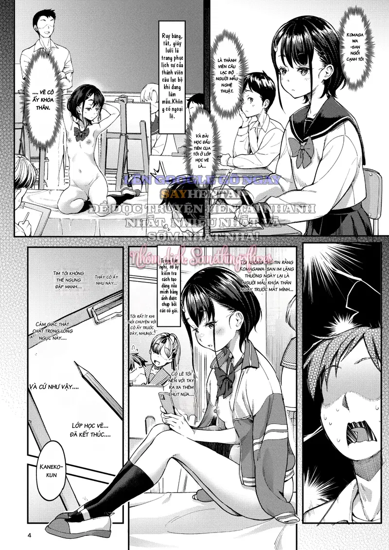 Thành viên Câu lạc bộ Người mẫu Nghệ thuật Komakawa-san 1 - Trang 3