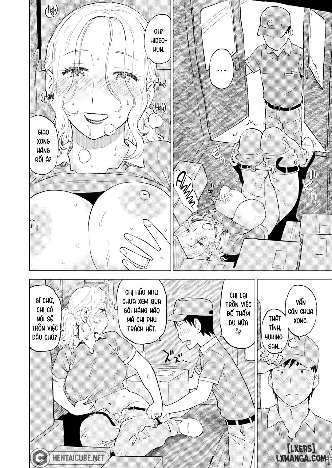 Phía sau xe tải giao hàng - Trang 3