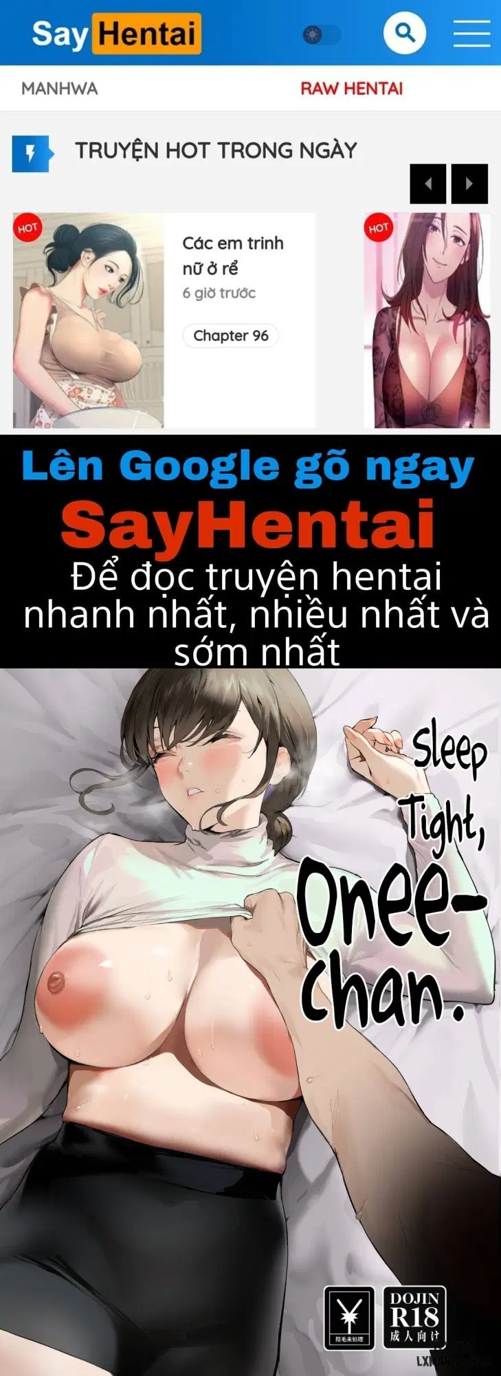 Ngủ ngon nhé, Onee-chan - Trang 1