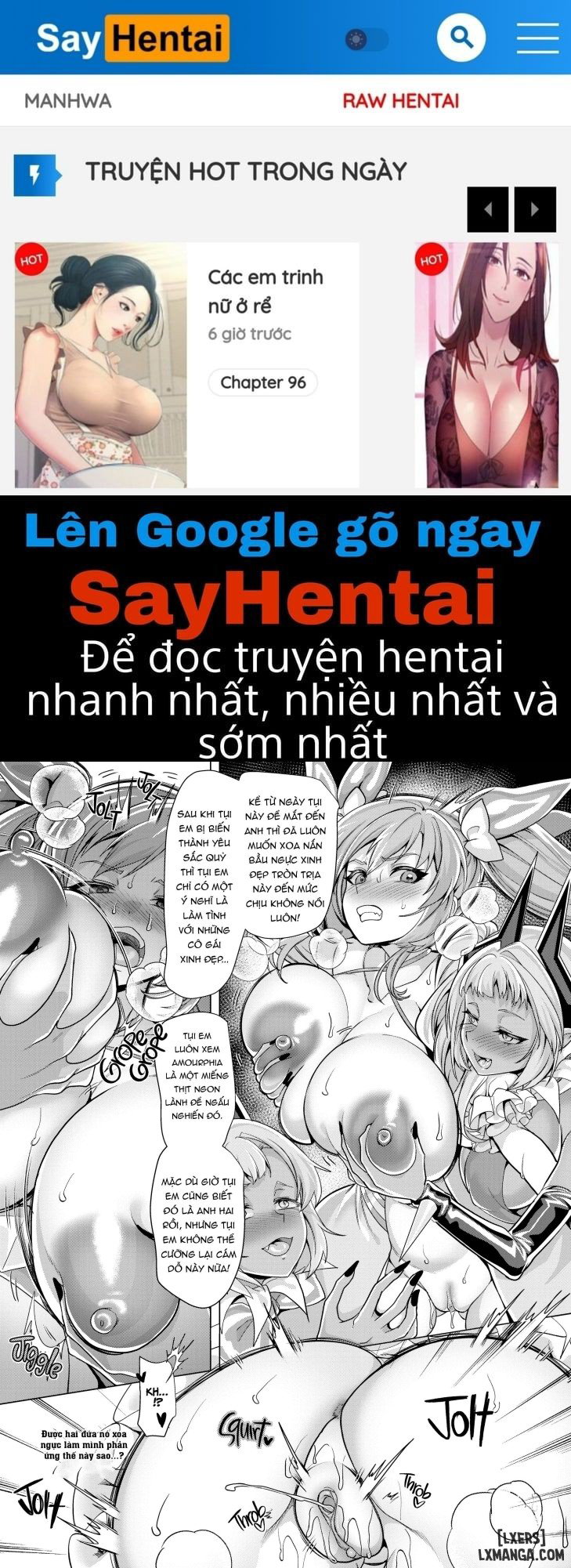 Cô gái phép thuật bẻ cong giới tính đấu với Succubi đồng tính nữ - Trang 1