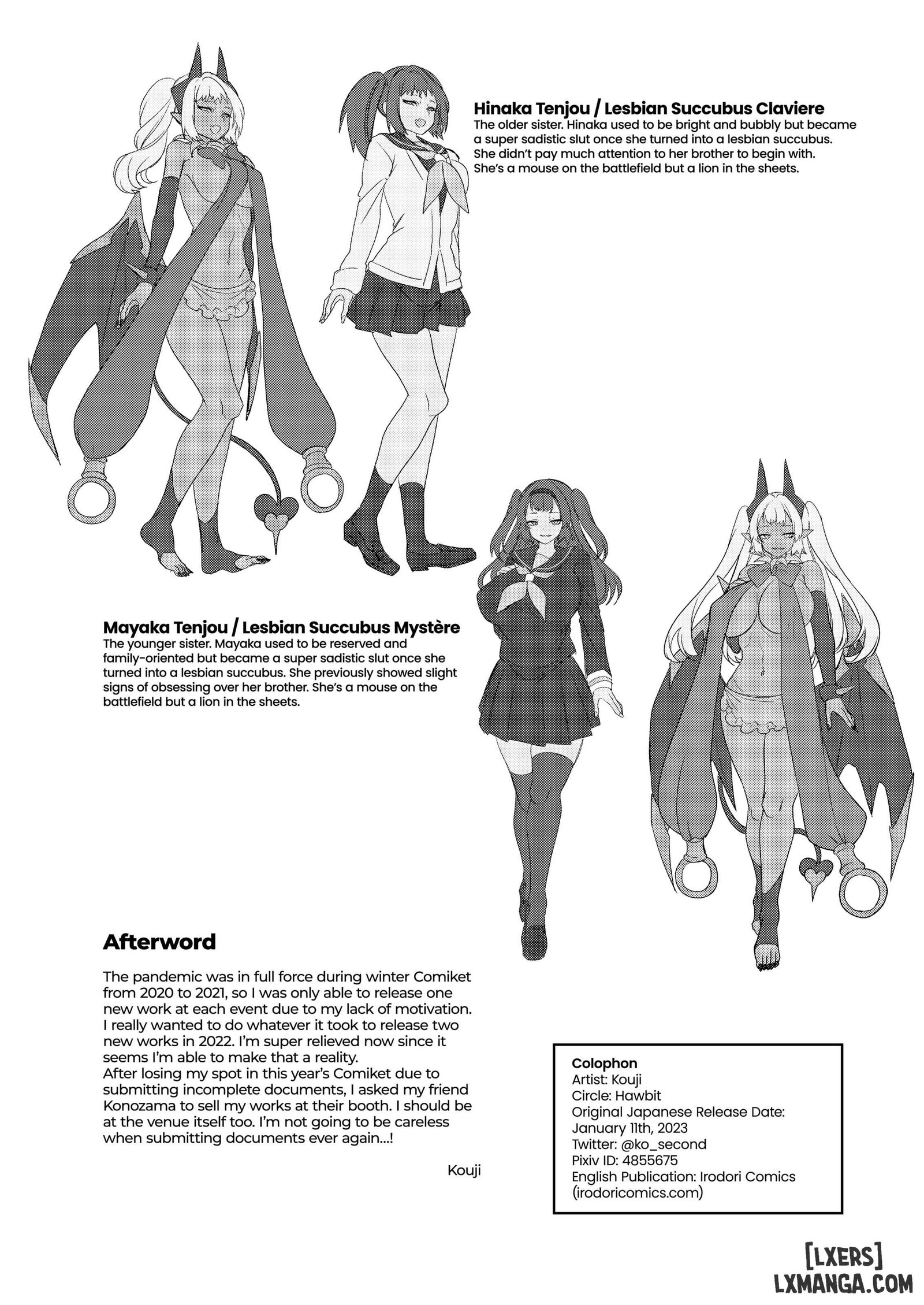 Cô gái phép thuật bẻ cong giới tính đấu với Succubi đồng tính nữ - Trang 21