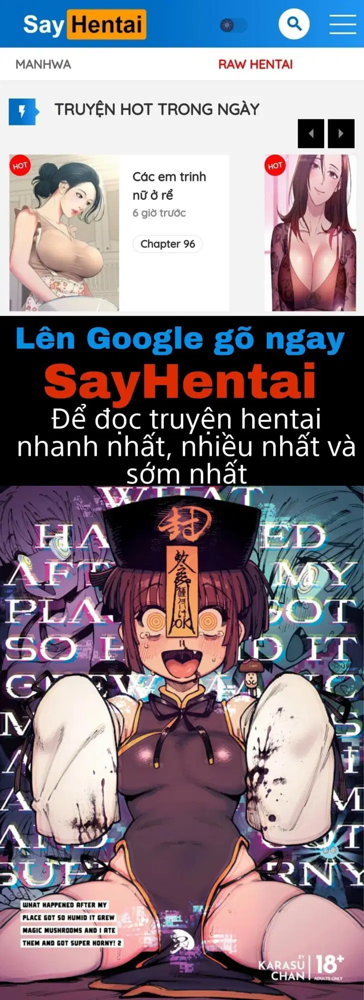 Chuyện gì xảy ra khi tôi vô tình ăn nấm ảo giác - Trang 1