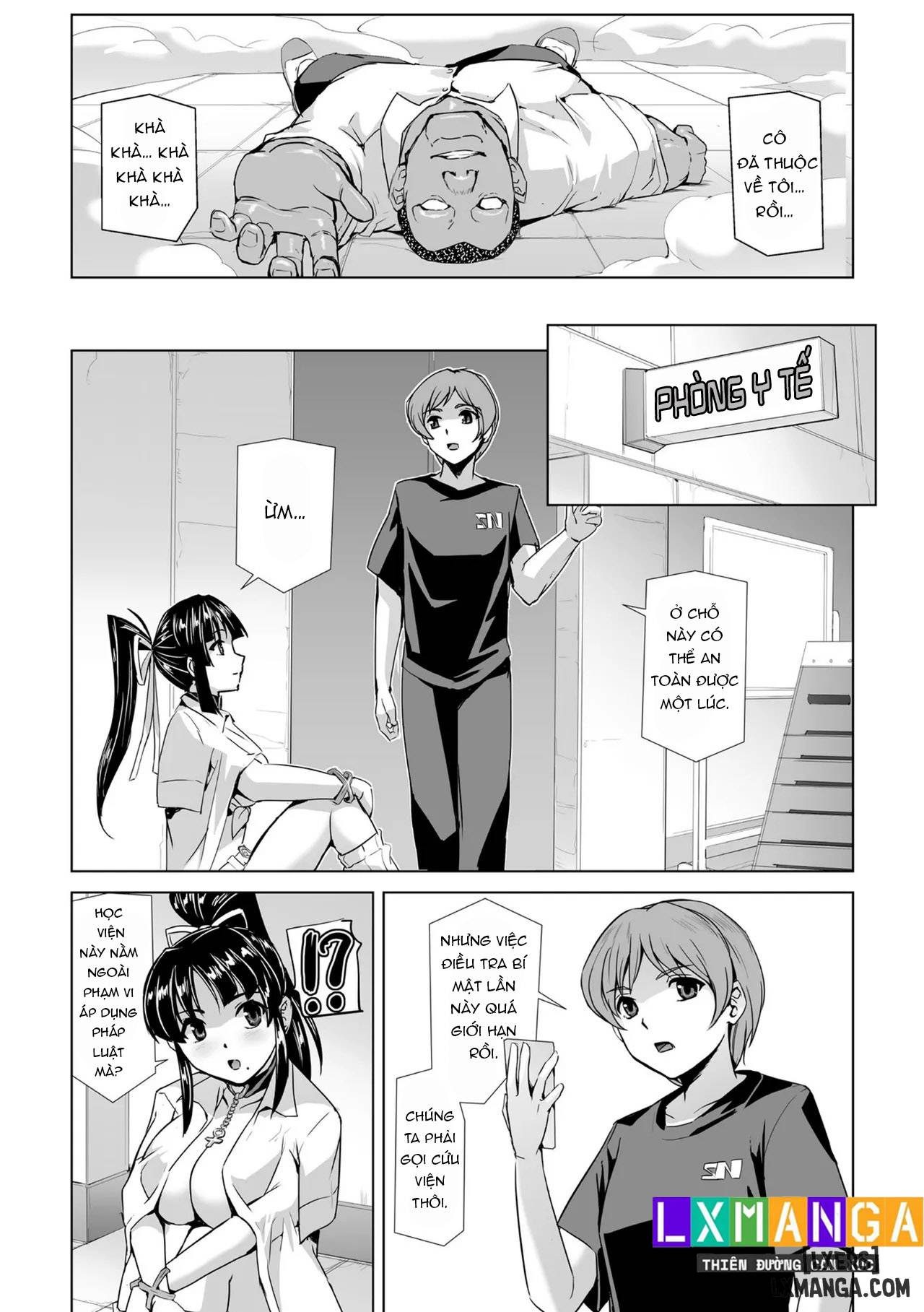 Bắt giữ nữ điều tra viên xinh đẹp Sakura Kamishiro - Trang 7